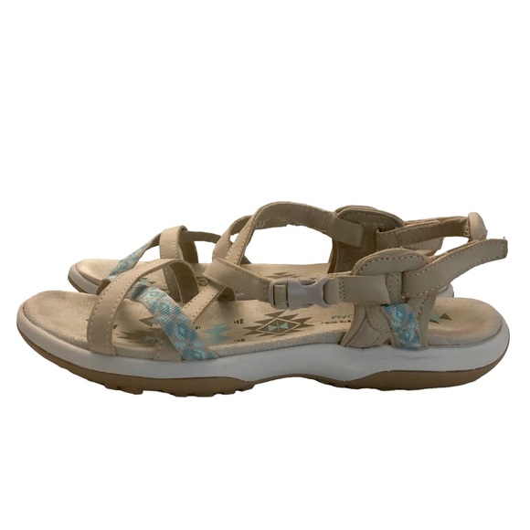 Sketchers Reggae Memory Foam Adjustable Straps Sandals size 9 - Picture 3 of 8